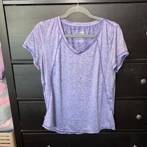Xersion Light Purple Short Sleeve Tee